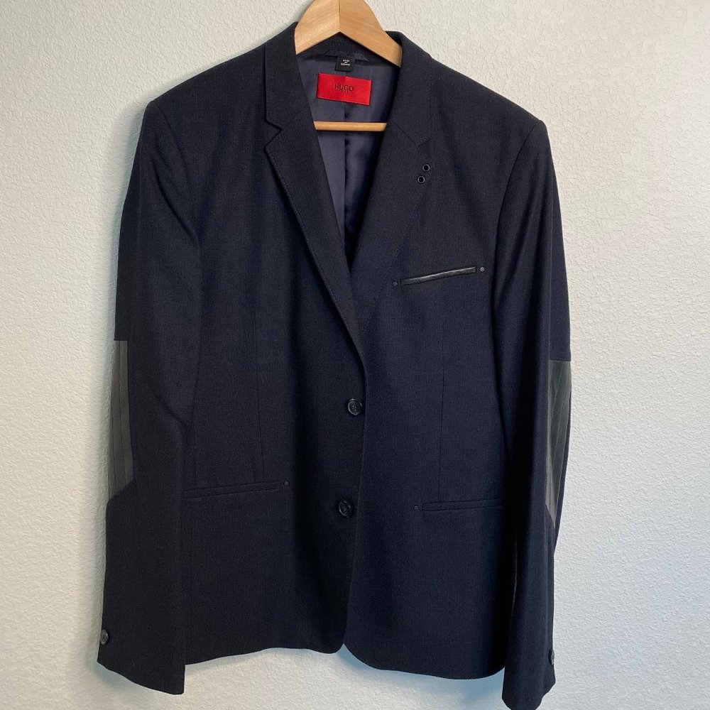 Distinctive Black Sport Coat by HUGO